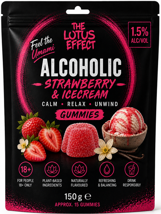 Strawberry & Ice Cream Gummies Low Range